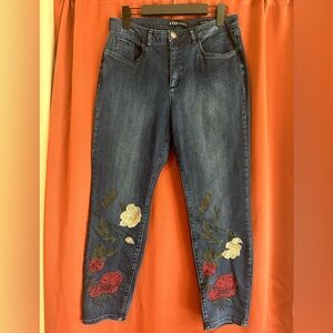 FDJ Olivia Embroidered Jeans